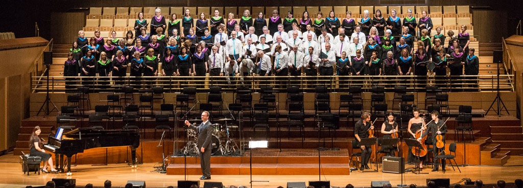 QPAC Choir performing Hope and Healing concert